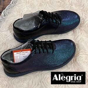 Alegria sparkling Blue professional career nurse shoe EU 36 us 6/6.5